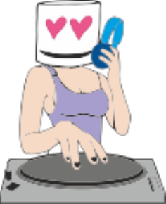 Marshmello9 Simple Outline Icon Svg Set, Free Vectors File